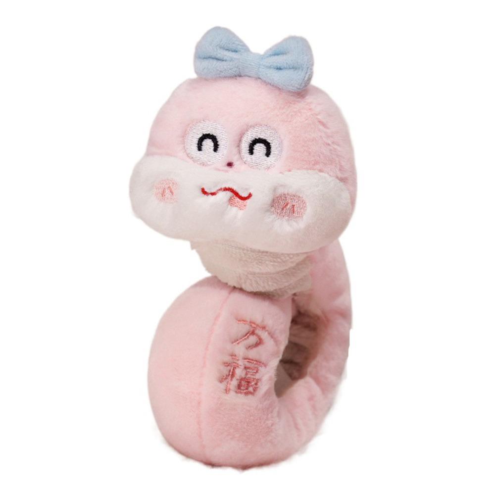 Wrist Style Snake Slap Snap Doll Toy Mascots New Year Plush Hand Ring Christmas Toy розовый
Wrist Style Snake Slap Snap Doll Toy Mascots New Year Plush Hand Ring Christmas Toy розовый