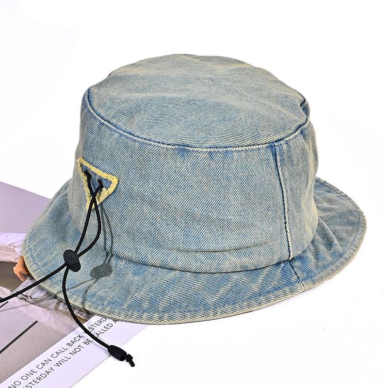 Spring and autumn hat women s retro drawstring sunshade basin hat denim bucket hat casual bucket hat One Size
Spring and autumn hat women s retro drawstring sunshade basin hat denim bucket hat casual bucket hat One Size