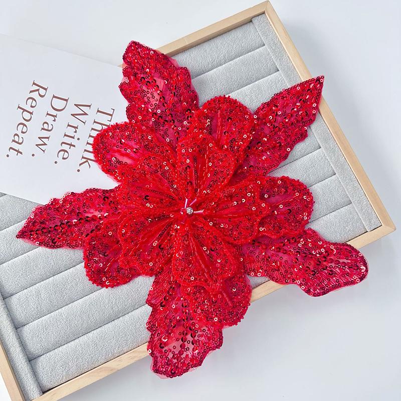 Multi Layered Organza Three-Dimensional Flower Studded Pearl Dress Decoration With Brooch Accessories
Multi Layered Organza Three-Dimensional Flower Studded Pearl Dress Decoration With Brooch Accessories