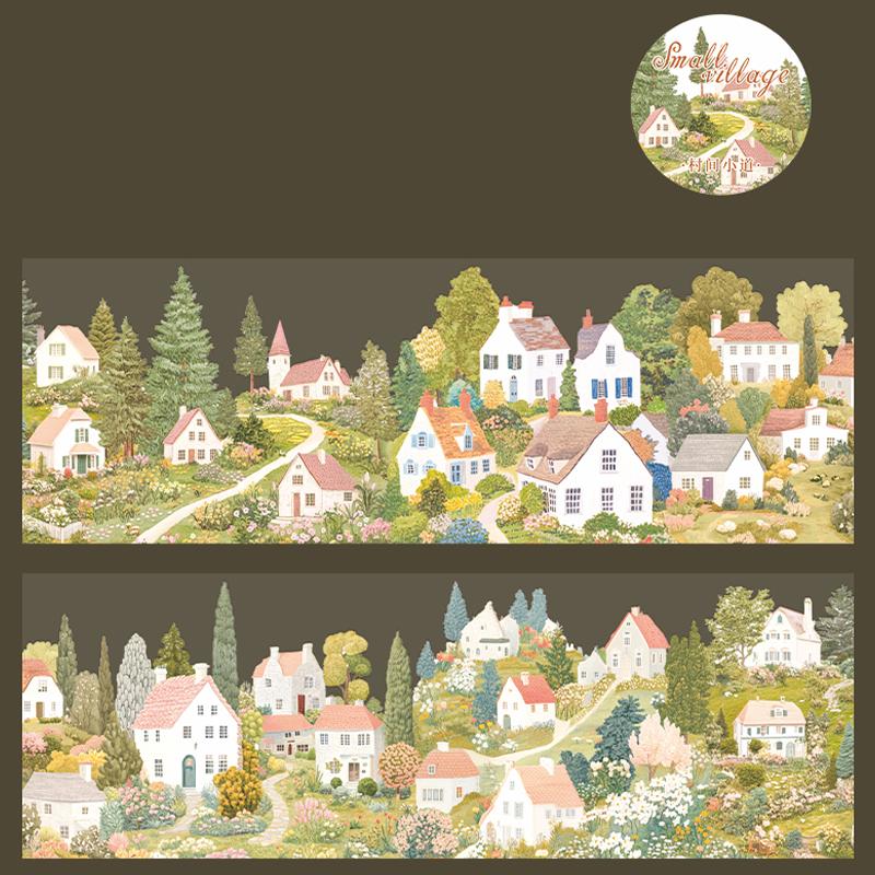 1 рулон/пакет Ландшафтная лента ПЭТ Серия «Маленькая деревня» Дом Ландшафт Ручной аккаунт Основной материал DIY Украшение Открытка Подарок Наклейка
1 рулон/пакет Ландшафтная лента ПЭТ Серия «Маленькая деревня» Дом Ландшафт Ручной аккаунт Основной материал DIY Украшение Открытка Подарок Наклейка