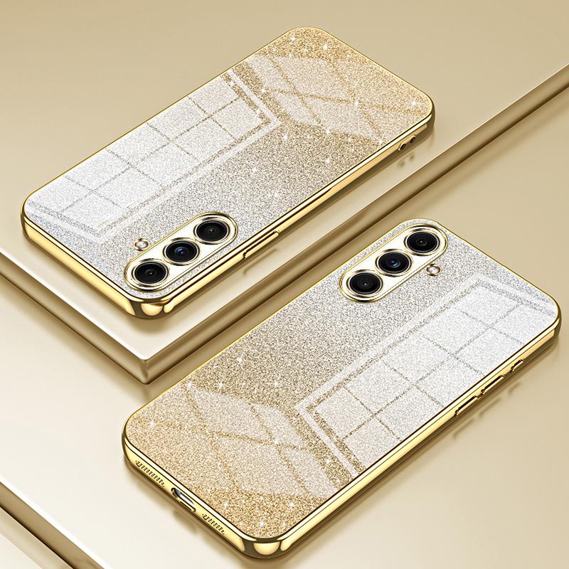 For Samsung Galaxy F55 5G/C55 5G/M55 5G Glitter Cell Phone Case Gradient Electroplated TPU Cover Blue
For Samsung Galaxy F55 5G/C55 5G/M55 5G Glitter Cell Phone Case Gradient Electroplated TPU Cover Blue