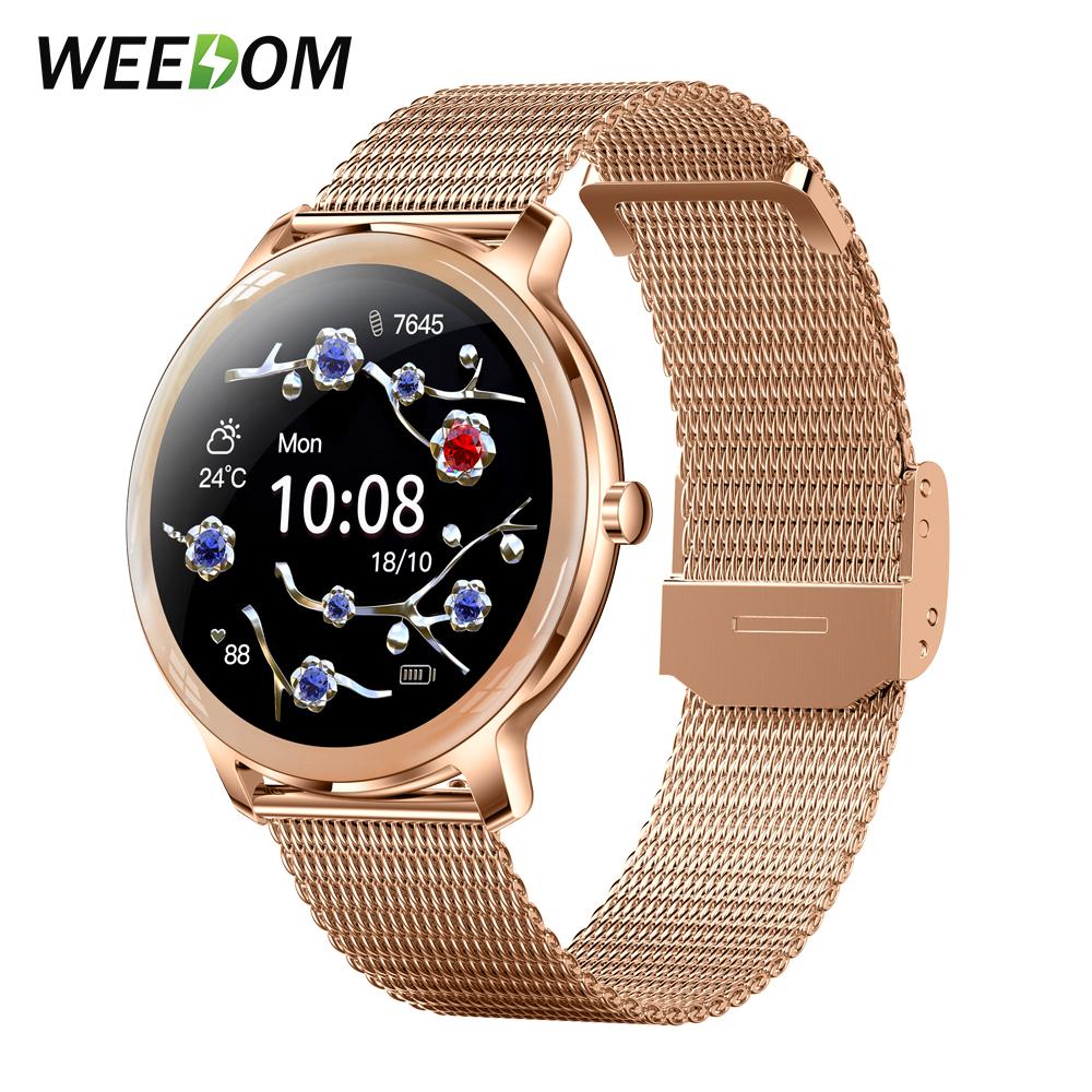 WEEDOM 2023 NEW Full Touch Ультратонкие смарт-часы Женский фитнес-трекер Водонепроницаемые умные часы Женский браслет для Android IOS 
WEEDOM 2023 NEW Full Touch Ультратонкие смарт-часы Женский фитнес-трекер Водонепроницаемые умные часы Женский браслет для Android IOS