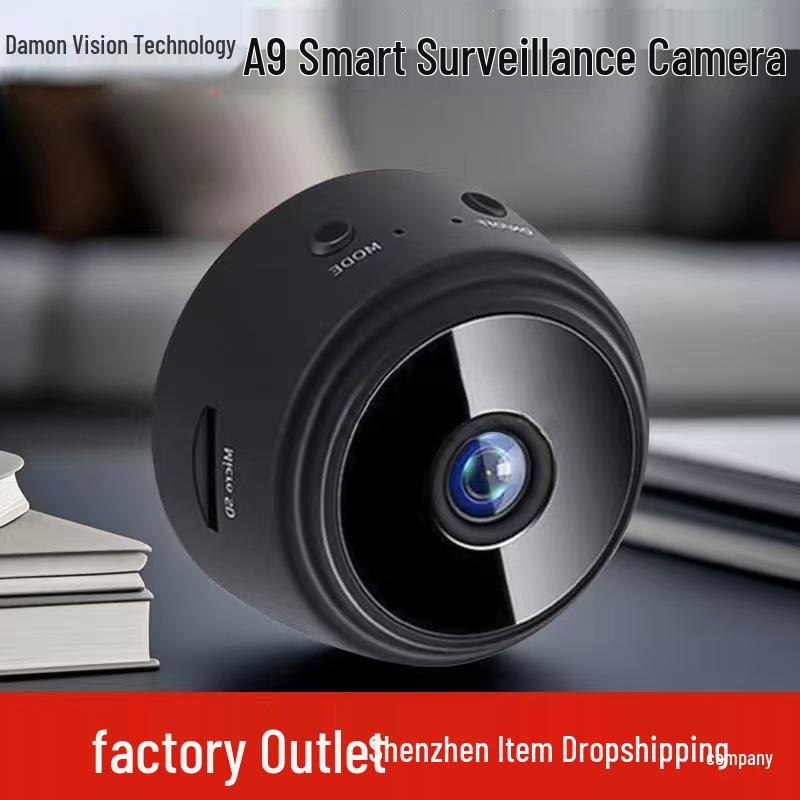 A9 Wireless WiFi Smart HD Camera for Remote Monitoring of Pets, Children, and Elderly
A9 Wireless WiFi Smart HD Camera for Remote Monitoring of Pets, Children, and Elderly