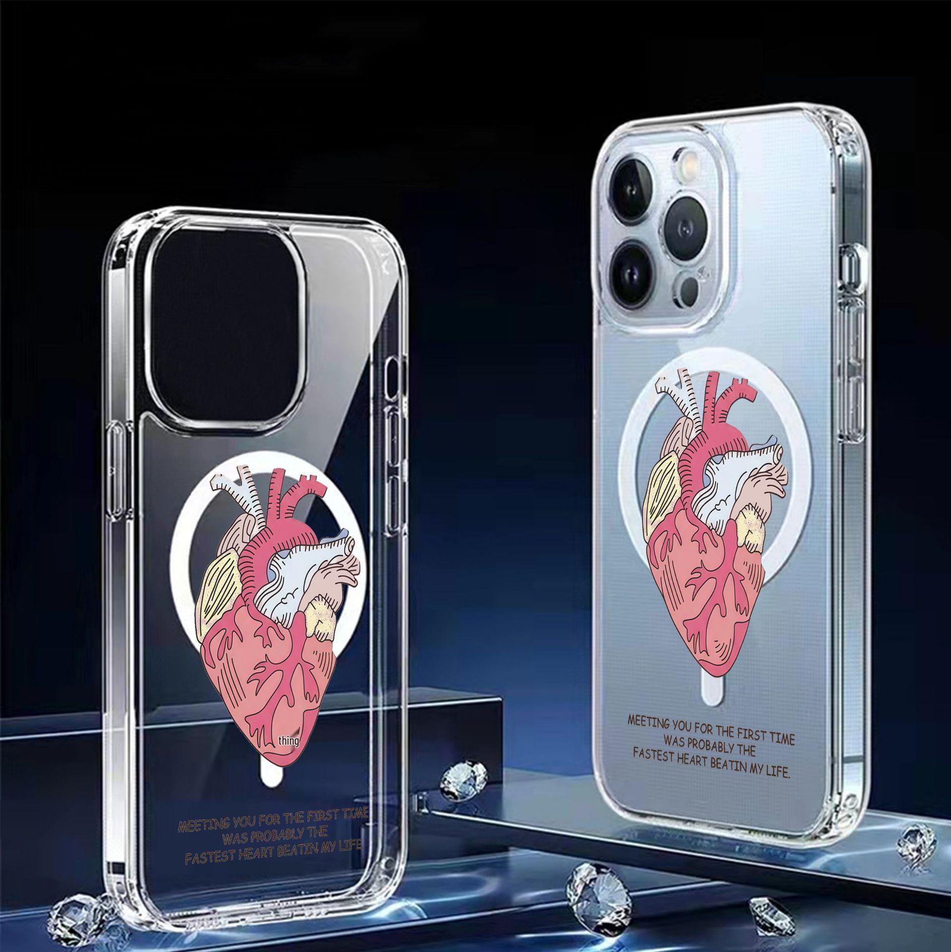 Heart Artery Magnetic Transparent Full Coverage Case for iPhone 14/15/16/17 Pro Max iPhone 14 Pro Max прозрачный
Heart Artery Magnetic Transparent Full Coverage Case for iPhone 14/15/16/17 Pro Max iPhone 14 Pro Max прозрачный