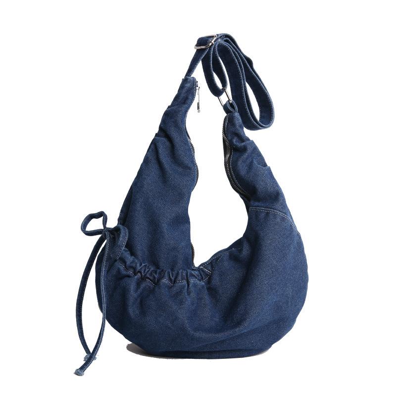 Vintage Versatile Denim Shoulder Hobos Bags for Women Large Capacity Simple Ladies Crossbody Bag College Student Handbags Tote
Vintage Versatile Denim Shoulder Hobos Bags for Women Large Capacity Simple Ladies Crossbody Bag College Student Handbags Tote