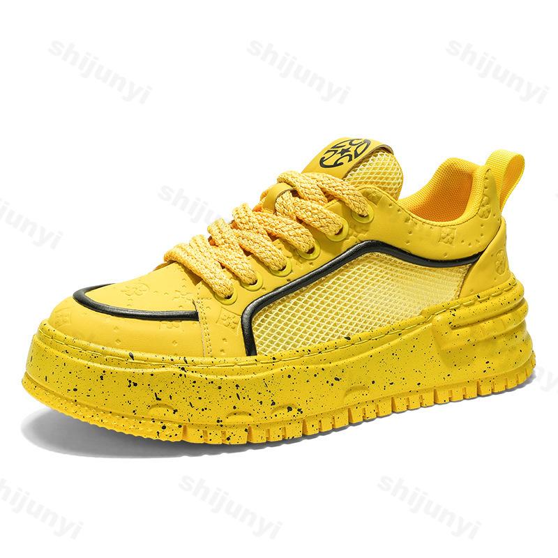 Men s Shoes 2026 Summer Mesh Breathable Casual Sport Shoes Fashi Trend Versatile Thick Soled Height Increasing Chunky sneakers 39 жёлтый
Men s Shoes 2026 Summer Mesh Breathable Casual Sport Shoes Fashi Trend Versatile Thick Soled Height Increasing Chunky sneakers 39 жёлтый