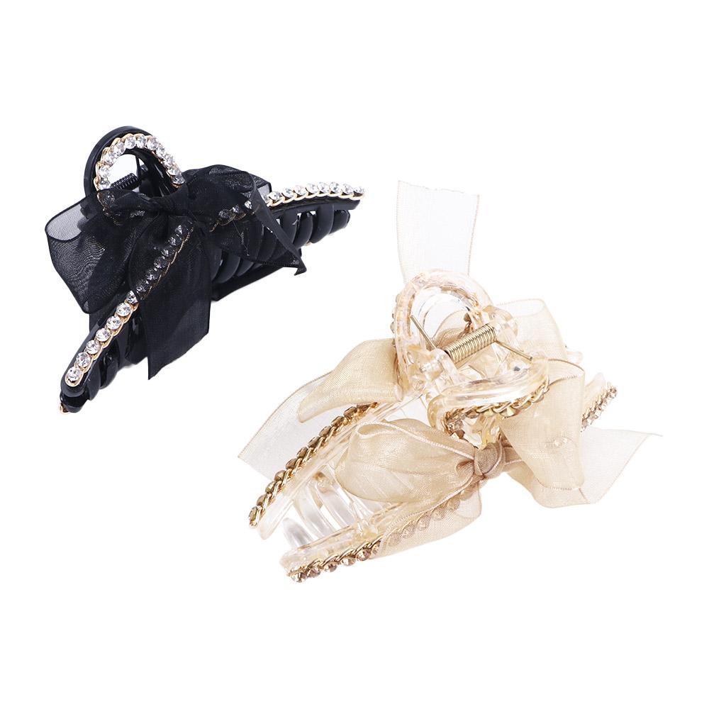 Wild Women Rhinestone Bow Knot Net Yarn Hair Claw Hair Clip Grab Clip Hair Accessories чёрный
Wild Women Rhinestone Bow Knot Net Yarn Hair Claw Hair Clip Grab Clip Hair Accessories чёрный