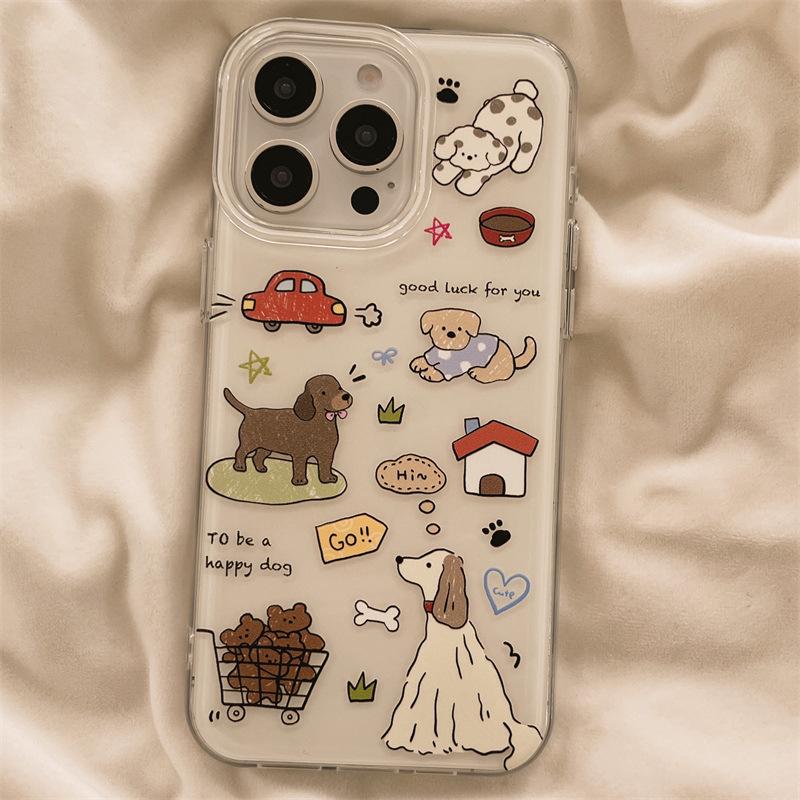 Cartoon Doodle Puppy Suitable for Apple 16 Personality IPhone 15 Promax/14 Mobile Phone Case 13/12 iPhone 16
Cartoon Doodle Puppy Suitable for Apple 16 Personality IPhone 15 Promax/14 Mobile Phone Case 13/12 iPhone 16