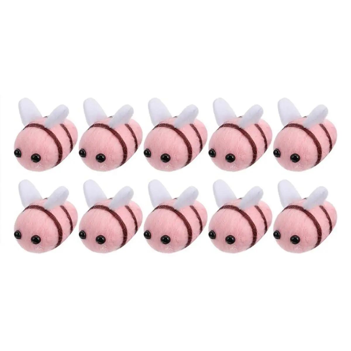 Party Scrapbooking Cute Nursery Costume Accessories Wool Felt Ornament Balls Bumble Bees Craft рожевий
Party Scrapbooking Cute Nursery Costume Accessories Wool Felt Ornament Balls Bumble Bees Craft рожевий