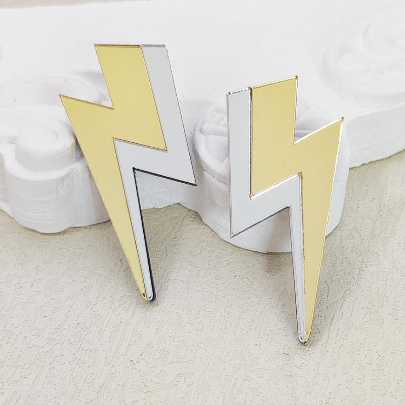 KUGUYS 18 Colors Glitter Mirror Lightning Acrylic Stud Earrings For Women Multicolor Jewelry Vintage Summer Classic Accessories
KUGUYS 18 Colors Glitter Mirror Lightning Acrylic Stud Earrings For Women Multicolor Jewelry Vintage Summer Classic Accessories