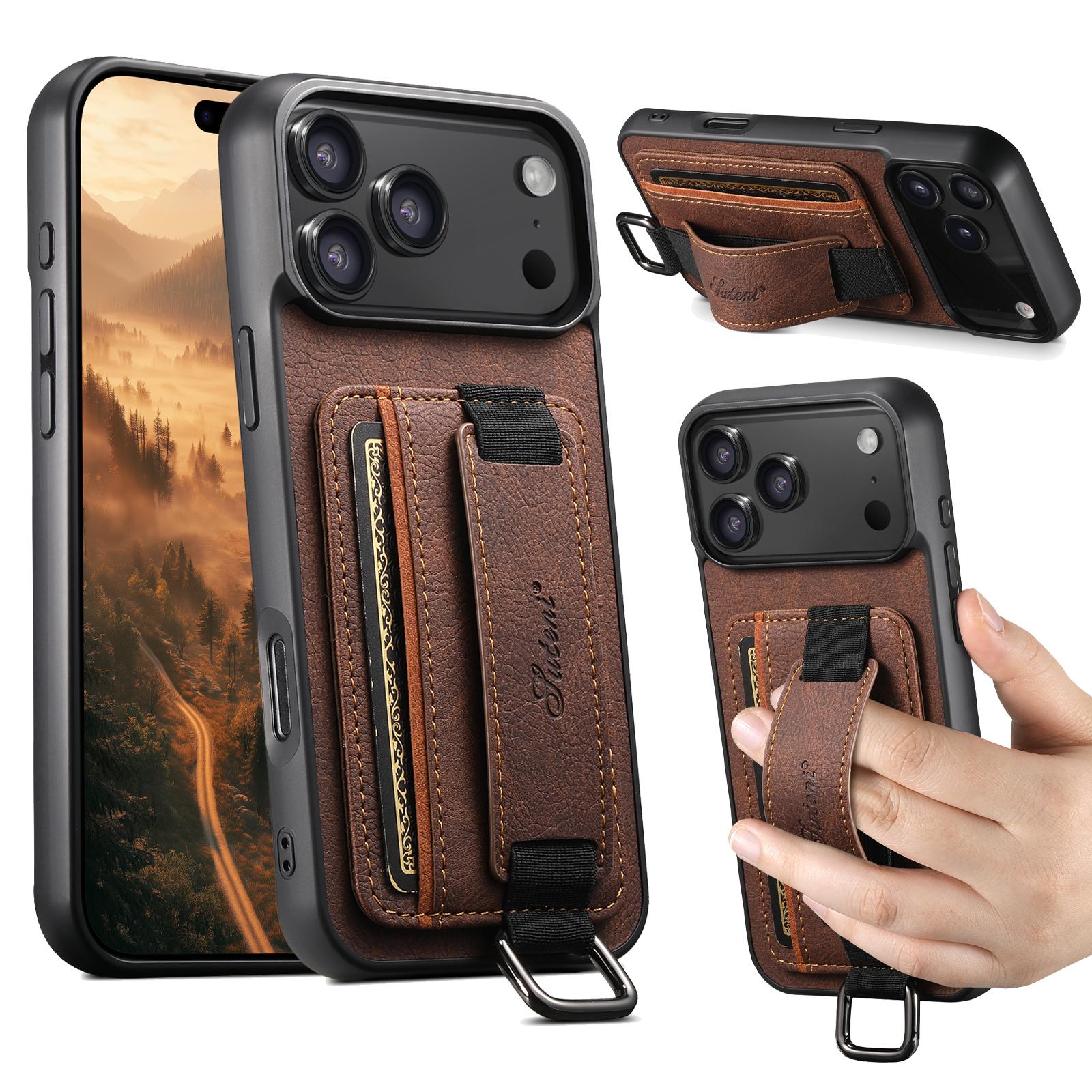 SUTENI Wrist Strap Ring Buckle Card Holder Stand for IPhone 17 Air Pro 16 E Plus 15 14 13 12 Mini 11 X Xs XR Max Phone Case iPhone 16 Pro кавовий
SUTENI Wrist Strap Ring Buckle Card Holder Stand for IPhone 17 Air Pro 16 E Plus 15 14 13 12 Mini 11 X Xs XR Max Phone Case iPhone 16 Pro кавовий