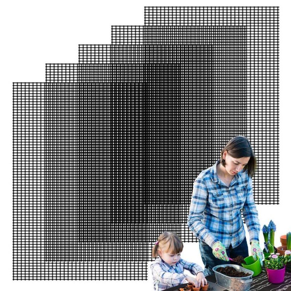 5pcs Breathable Flower Pot Mesh Pad Anti Leakage Soil Bonsai Grid Mat Flower Pot Gasket Flower Pot білий
5pcs Breathable Flower Pot Mesh Pad Anti Leakage Soil Bonsai Grid Mat Flower Pot Gasket Flower Pot білий