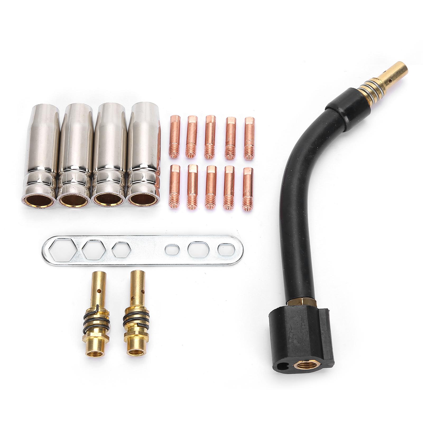 10pcs Contact Tip 4pcs Tips Holder Diffuser 2pcs Connecting Rod Torch Neck Nozzle Key Set for
10pcs Contact Tip 4pcs Tips Holder Diffuser 2pcs Connecting Rod Torch Neck Nozzle Key Set for