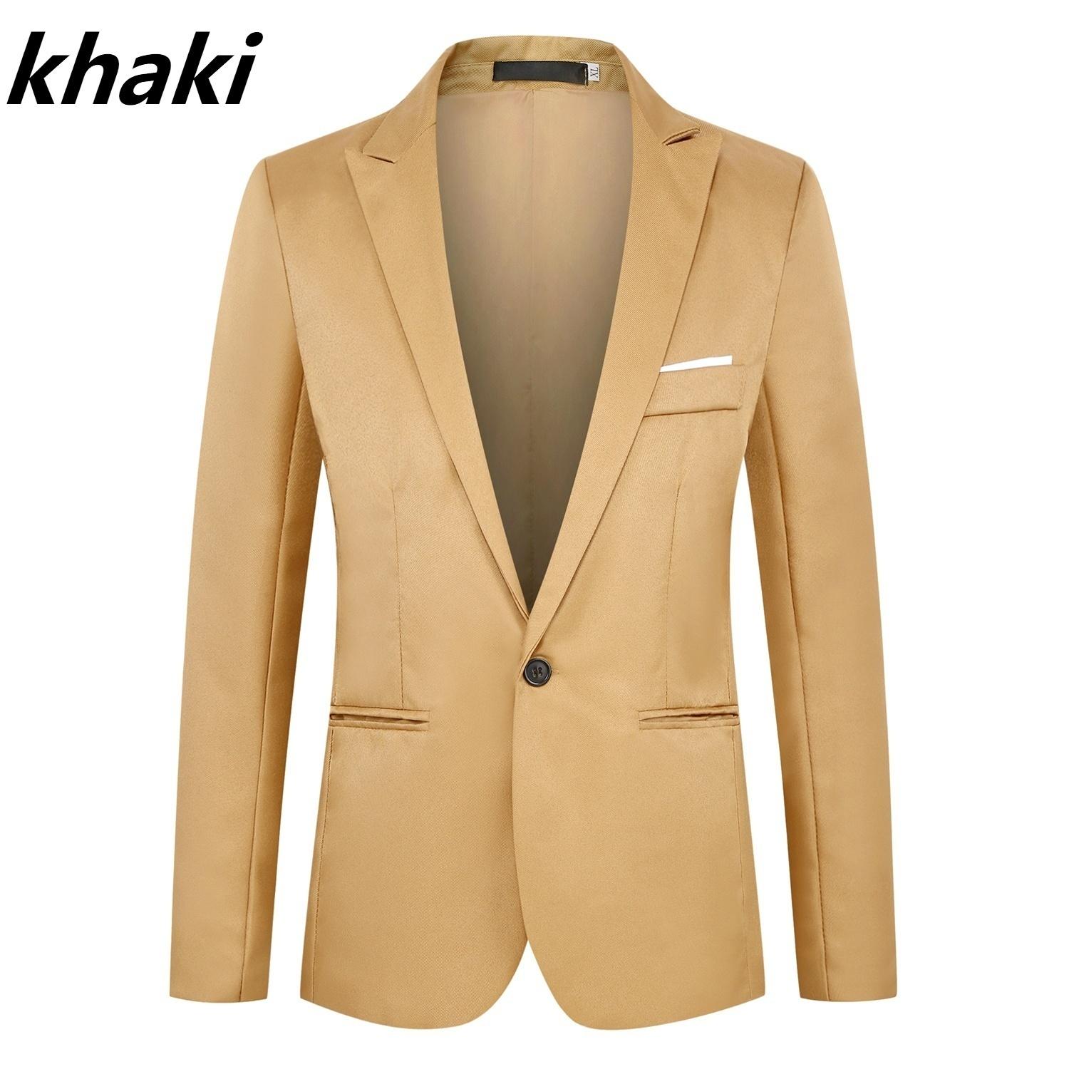 Деловой костюм и костюм для отдыха Lang Groomsman Wedding A Grain of Buckle Мужской костюм Пальто M хаки
Деловой костюм и костюм для отдыха Lang Groomsman Wedding A Grain of Buckle Мужской костюм Пальто M хаки