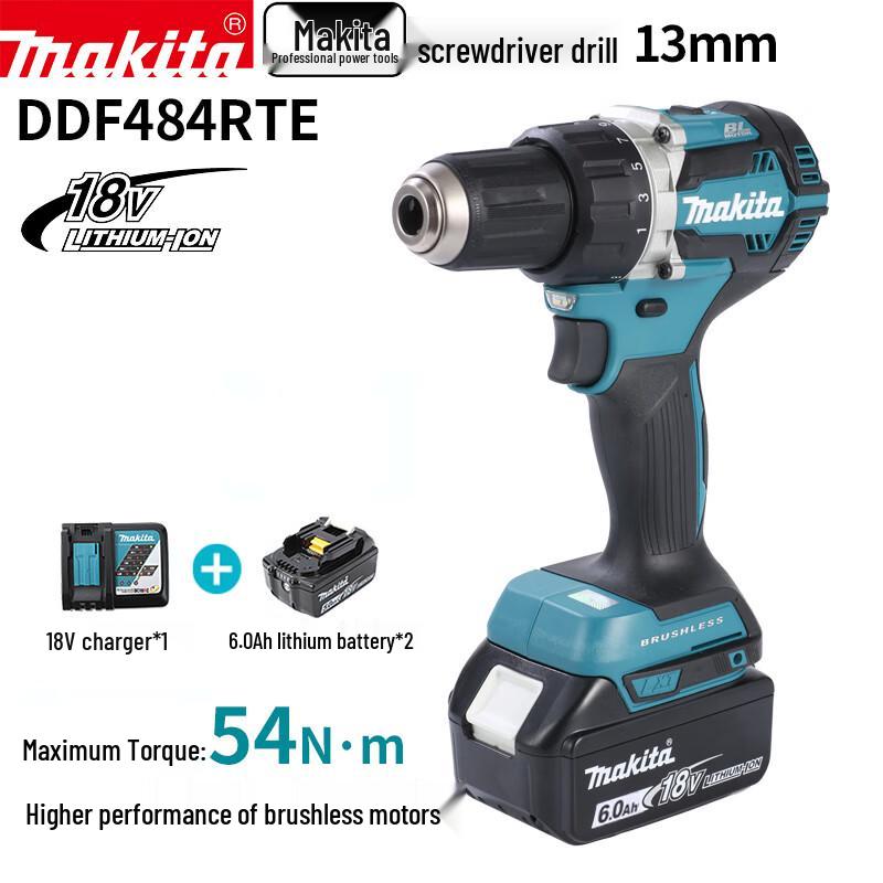 Makita DDF484 18В Акумуляторний дриль-шуруповерт Штепсель CN (адаптер в комплекті)
Makita DDF484 18В Акумуляторний дриль-шуруповерт Штепсель CN (адаптер в комплекті)
