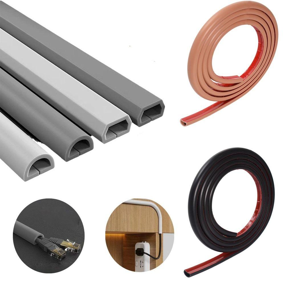 Arc Floor Cord Cover Self-Adhesive Extension Wiring Duct Protector Cord Protector Home Outdoor білий
Arc Floor Cord Cover Self-Adhesive Extension Wiring Duct Protector Cord Protector Home Outdoor білий