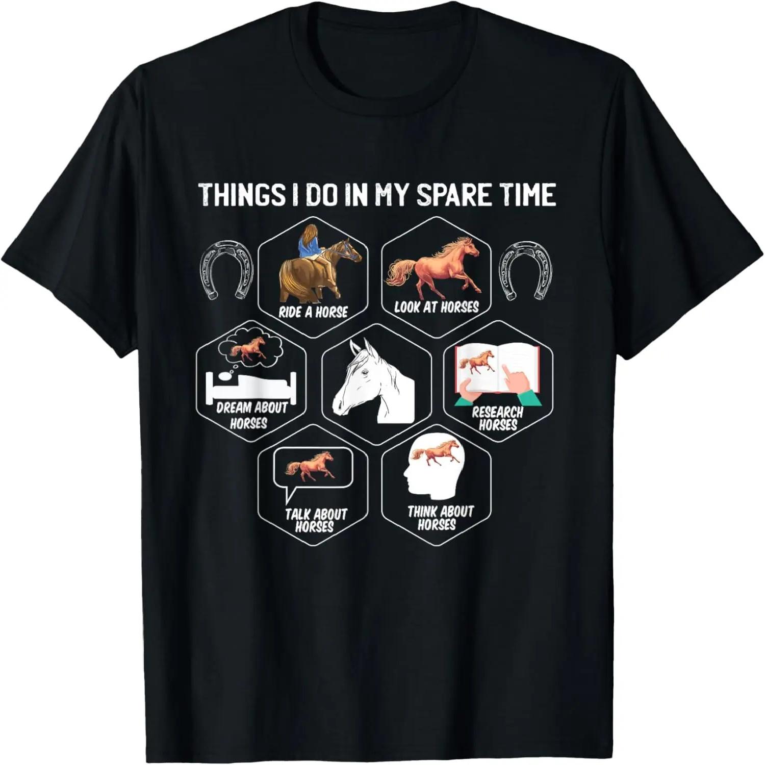 Horse Shirts For Men Girls Things I Do In My Spare Time T-Shirt XXXXXL різнокольоровий
Horse Shirts For Men Girls Things I Do In My Spare Time T-Shirt XXXXXL різнокольоровий