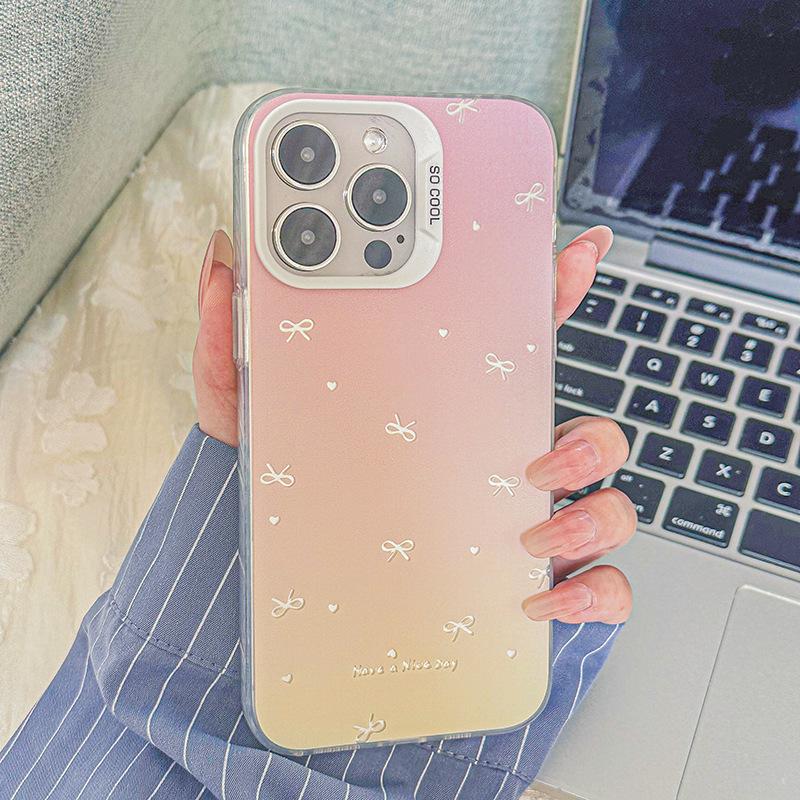 Apple iPhone 13/15 Plus/16 Pro Max Luxurious Bow Gradient Pink Case iPhone 6
Apple iPhone 13/15 Plus/16 Pro Max Luxurious Bow Gradient Pink Case iPhone 6