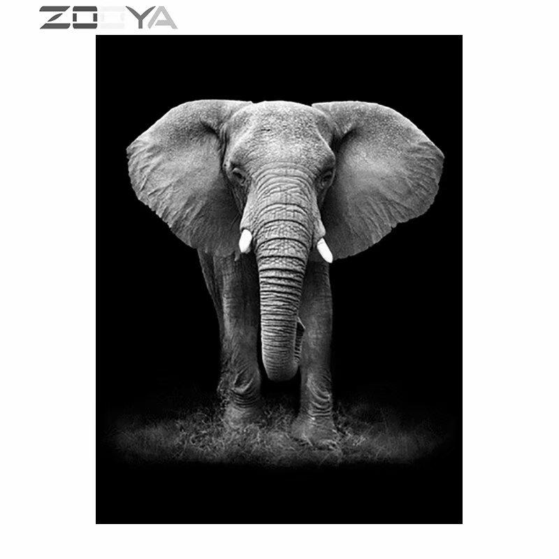 ZOOYA 5D Алмазная вышивка Черный слон Животные Алмазная картина Вышивка крестиком Полный квадрат Стразы Алмазная мозаика DIY Искусство Домашний декор 
ZOOYA 5D Алмазная вышивка Черный слон Животные Алмазная картина Вышивка крестиком Полный квадрат Стразы Алмазная мозаика DIY Искусство Домашний декор
