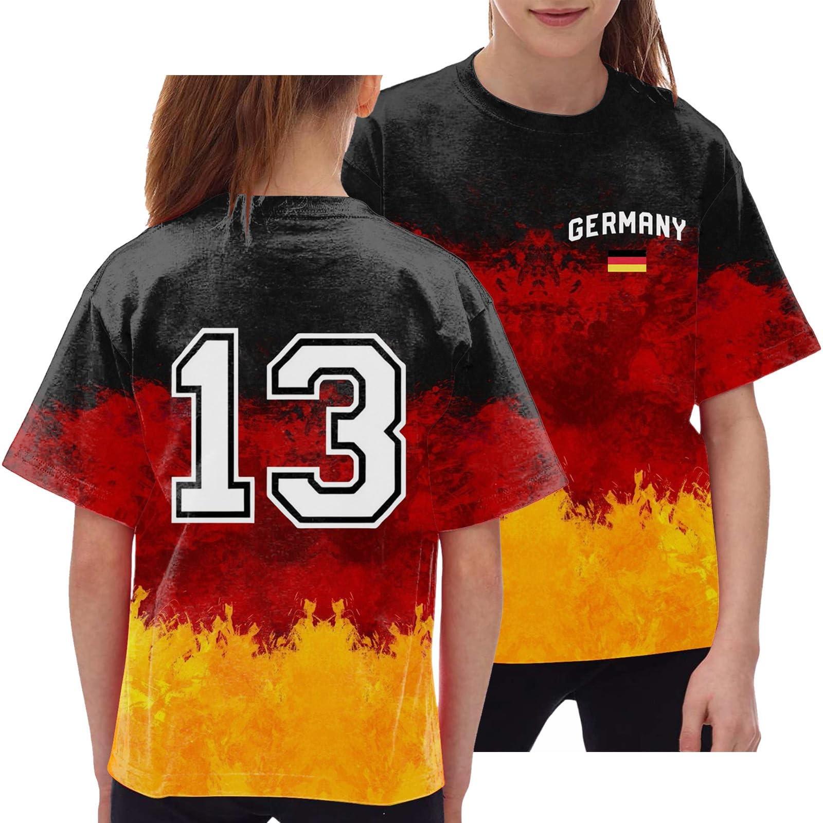 Детская футболка с немецким принтом. Детский свободный повседневный топ с короткими рукавами. 170
Детская футболка с немецким принтом. Детский свободный повседневный топ с короткими рукавами. 170