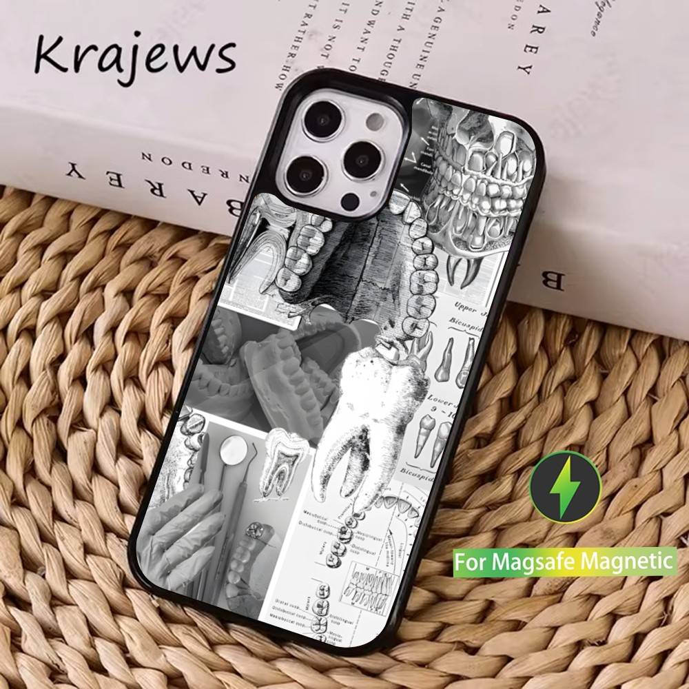 Dentist Dental Tooth Art Phone Case For iPhone 16,15,14,17,13,12,11,Pro,Max,Plus,Mini, Magsafe,Magnetic Wireless Charging Case iPhone16promax
Dentist Dental Tooth Art Phone Case For iPhone 16,15,14,17,13,12,11,Pro,Max,Plus,Mini, Magsafe,Magnetic Wireless Charging Case iPhone16promax
