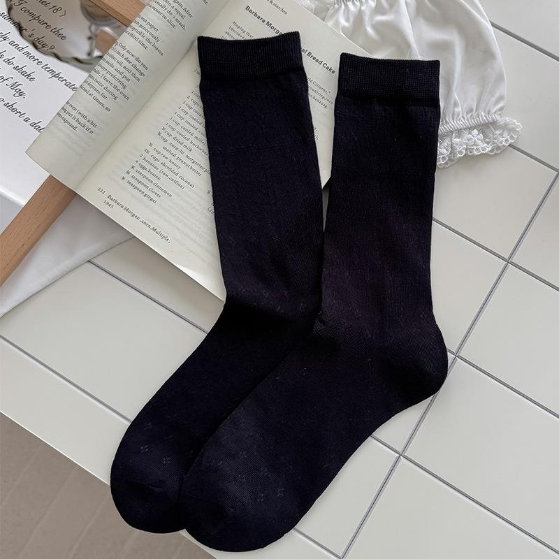 Spring and Summer Lightweight Socks - Children s Mesh Netting Breathable Mid-Calf Socks - Solid Color - Versatile Layered Socks - Boneless Long Socks 1 pair чорний
Spring and Summer Lightweight Socks - Children s Mesh Netting Breathable Mid-Calf Socks - Solid Color - Versatile Layered Socks - Boneless Long Socks 1 pair чорний