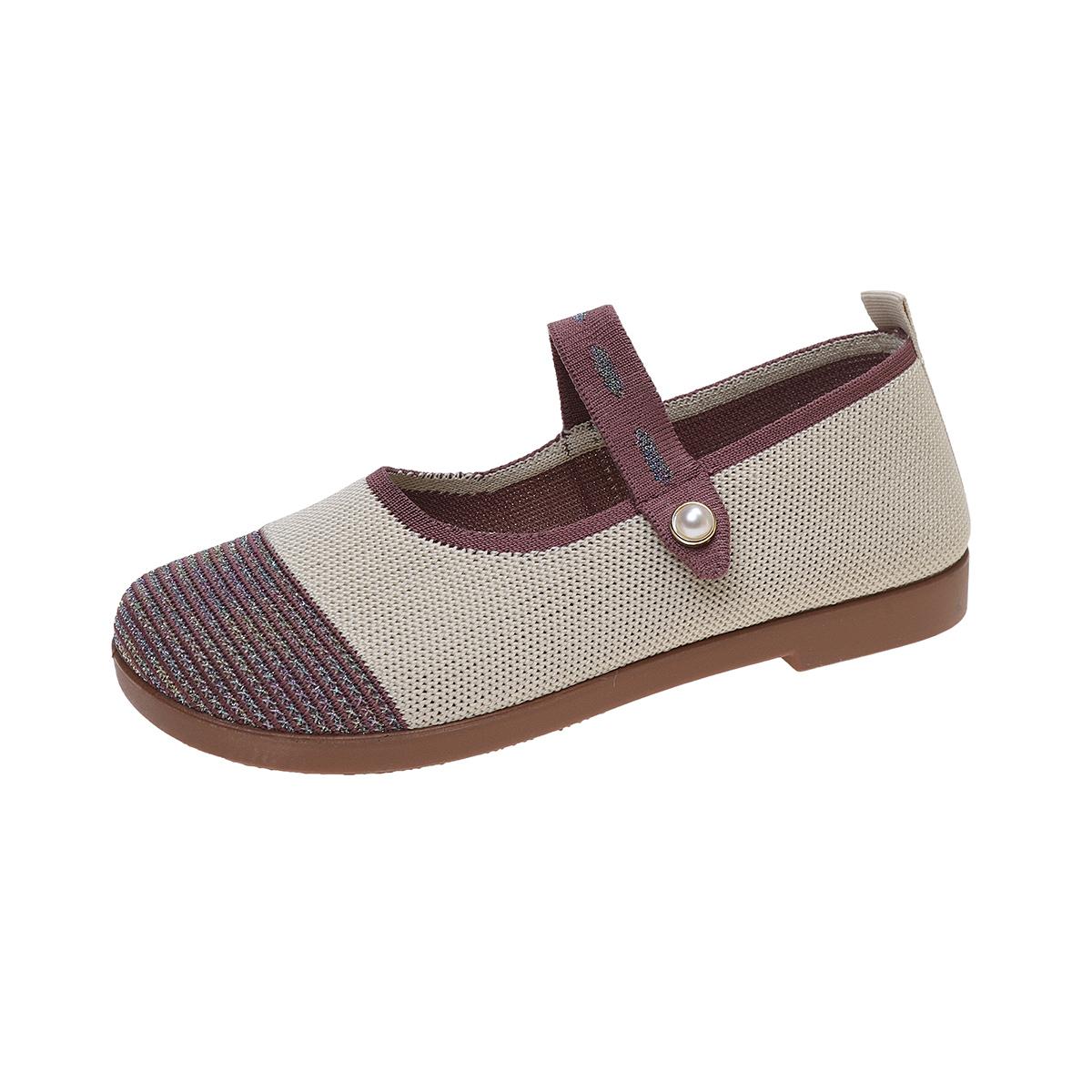 2026 Women s Single Shoes Summer Fashion Casual Flat Bottom Round Toe Shallow Mouth Pearl Decorative Shoes Outdoor Flats Shoes 41 фіолетовий
2026 Women s Single Shoes Summer Fashion Casual Flat Bottom Round Toe Shallow Mouth Pearl Decorative Shoes Outdoor Flats Shoes 41 фіолетовий