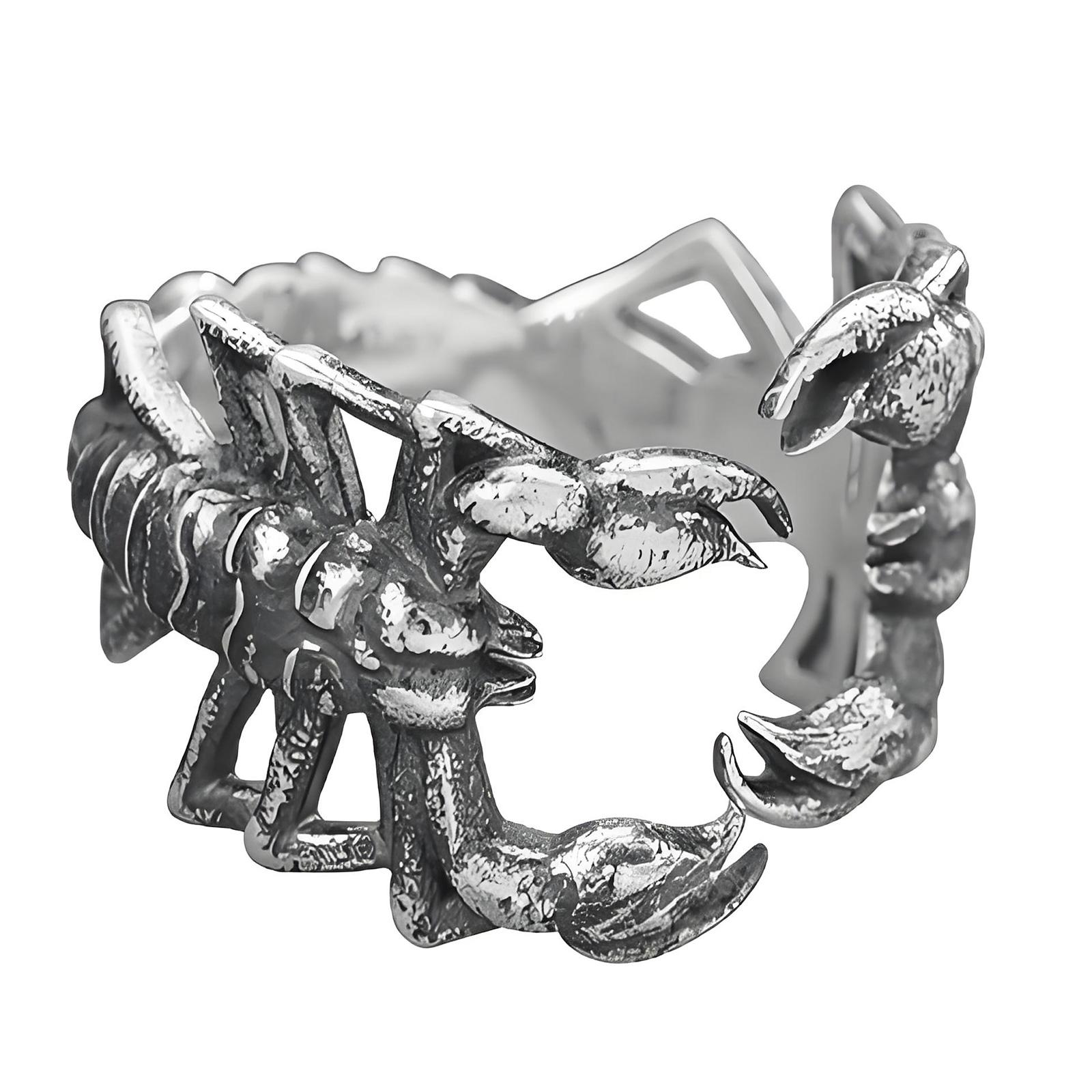 Multifunctional Opening Rings Geometric Rings Scorpion Shape Alloy Texture Suitable for Fashion Enthusiasts Present 1
Multifunctional Opening Rings Geometric Rings Scorpion Shape Alloy Texture Suitable for Fashion Enthusiasts Present 1