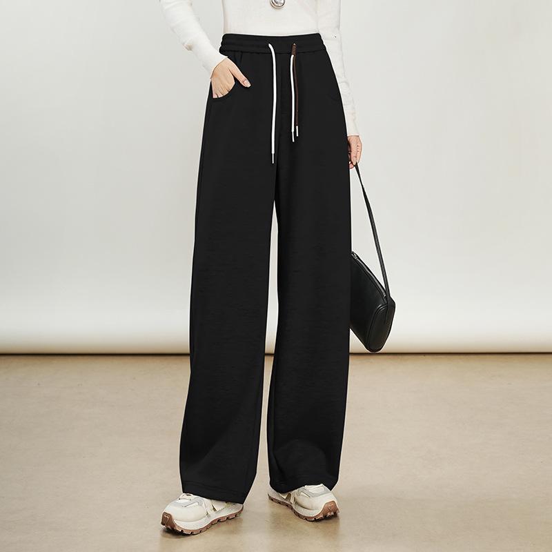 2026 Unisex High-Waisted Wide-Leg Sweatpants: Slimming, Loose, Straight-Leg, Drawstring, Versatile, Casual Spring Pants for Women and Girls. 2XL чорний
2026 Unisex High-Waisted Wide-Leg Sweatpants: Slimming, Loose, Straight-Leg, Drawstring, Versatile, Casual Spring Pants for Women and Girls. 2XL чорний