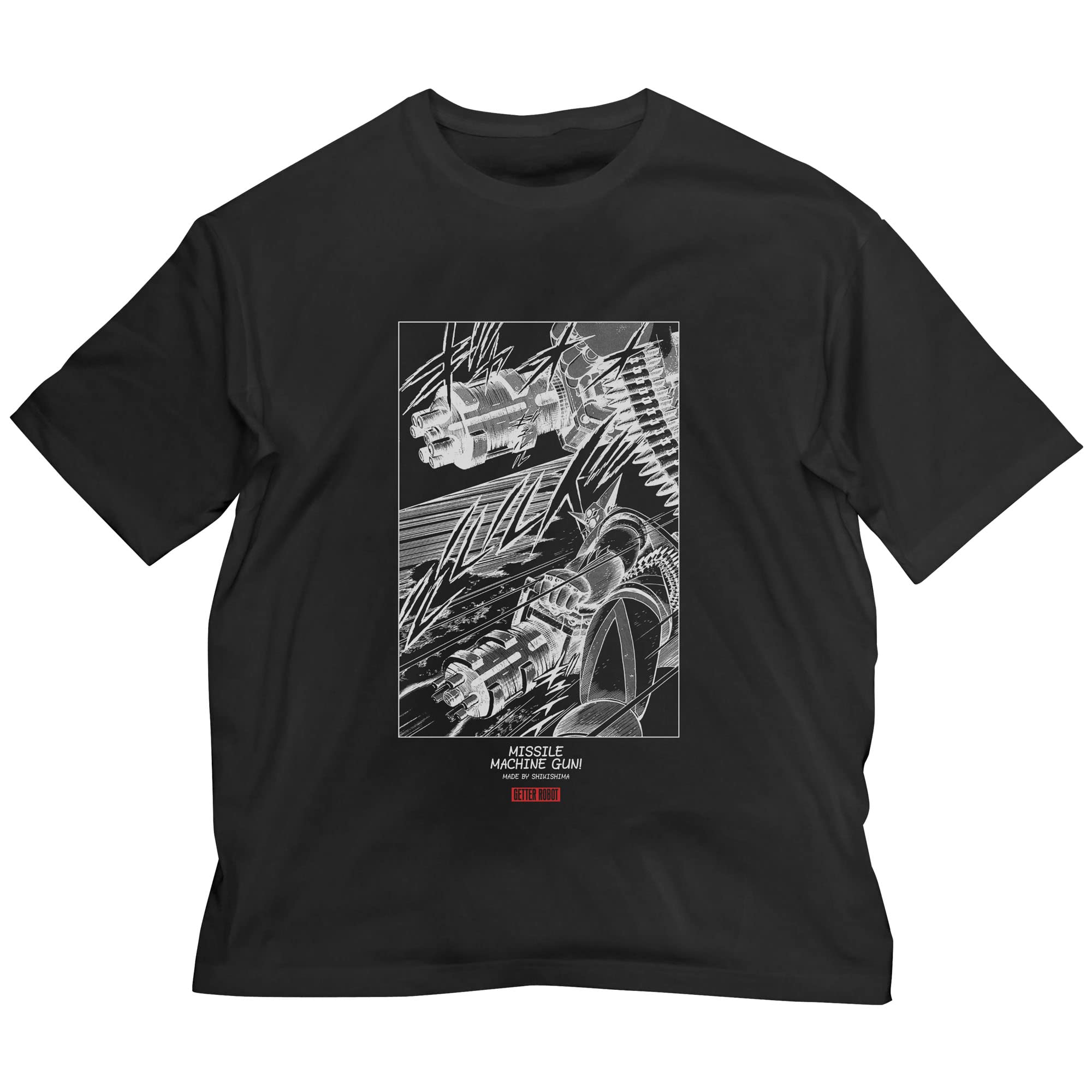 COSPA Getter Robo Оригинальная версия Оригинальная версия Getter Robo Ракета Пулеметная версия. Футболка большого силуэта ЧЕРНАЯ размер L
COSPA Getter Robo Оригинальная версия Оригинальная версия Getter Robo Ракета Пулеметная версия. Футболка большого силуэта ЧЕРНАЯ размер L