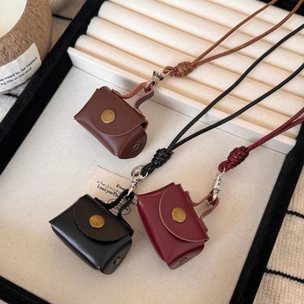Sweater Chain Coin Purse Necklace Hanging Neck Pu Leather Key Bag Leather Long Necklace Girl червоний
Sweater Chain Coin Purse Necklace Hanging Neck Pu Leather Key Bag Leather Long Necklace Girl червоний