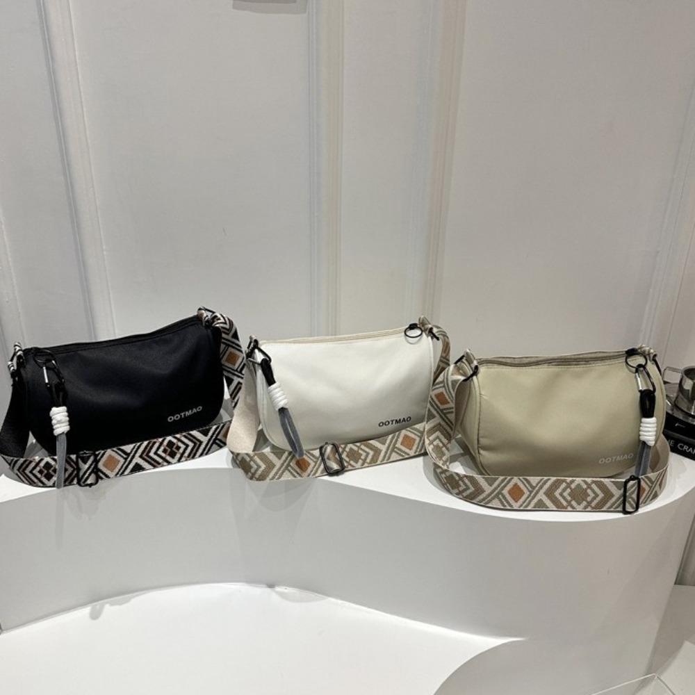 Korean Style Canvas Crossbody Bag Solid Color Bucket Bag Sweet Nylon Shoulder Bag Women хакі
Korean Style Canvas Crossbody Bag Solid Color Bucket Bag Sweet Nylon Shoulder Bag Women хакі