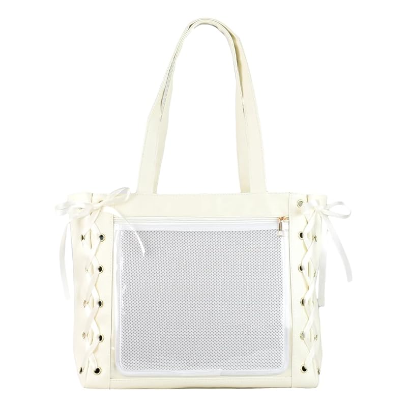 No-brand goods pain bag transparent pocket tin badge AXTA Oshikatsu lace handbag normal size white, 40cm×30cm×11cm
No-brand goods pain bag transparent pocket tin badge AXTA Oshikatsu lace handbag normal size white, 40cm×30cm×11cm