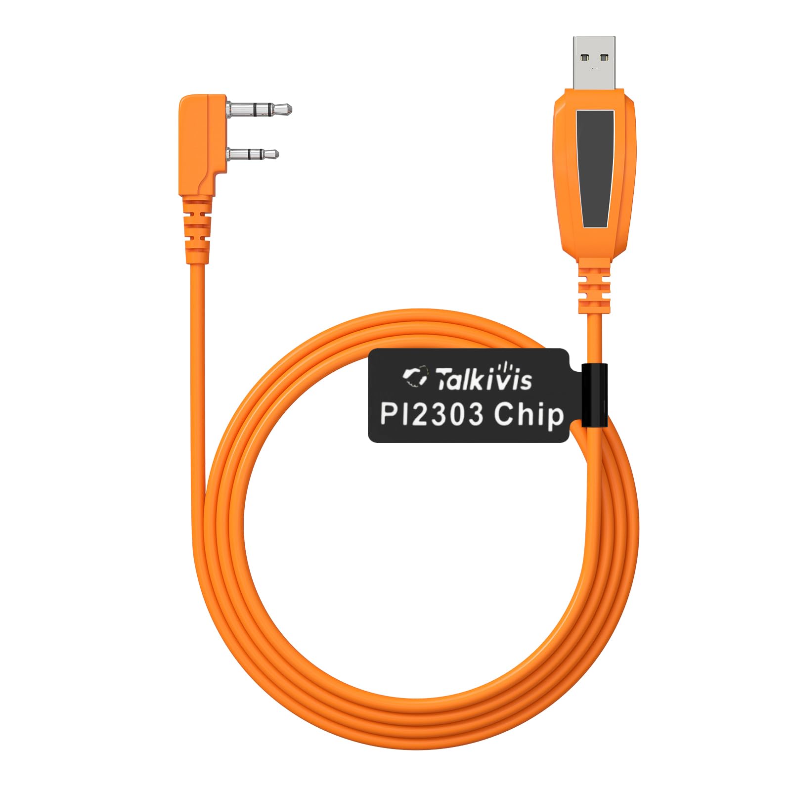 Transceiver Programming Cable USB PL2303 Chip CHIRP Support Windows11 Driver Free Compatible with F8HP 888S with almost all Chinese brand radios with
Transceiver Programming Cable USB PL2303 Chip CHIRP Support Windows11 Driver Free Compatible with F8HP 888S with almost all Chinese brand radios with