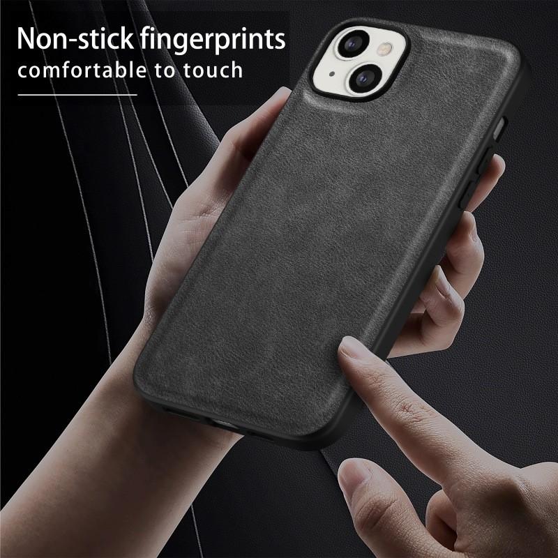 For iPhone 15 Plus PU Leather Coated TPU+PC Cover Retro Anti-scratch Phone Case Brown
For iPhone 15 Plus PU Leather Coated TPU+PC Cover Retro Anti-scratch Phone Case Brown