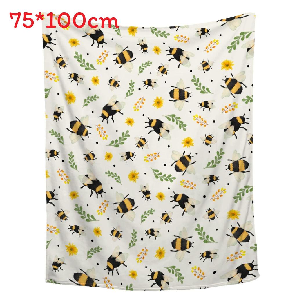 Милый мультяшный дизайн пчелы Легкое теплое флисовое одеяло для детей Декор дома Style 4
Милый мультяшный дизайн пчелы Легкое теплое флисовое одеяло для детей Декор дома Style 4