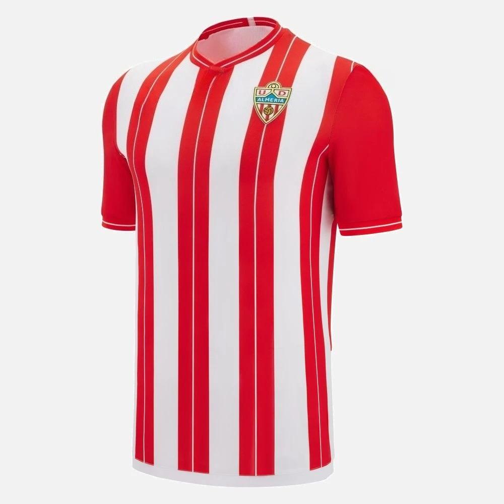 U.D. Almería Home Soccer Jersey Red & White Striped Club Badge Football Shirt for Fans & Supporters XXS
U.D. Almería Home Soccer Jersey Red & White Striped Club Badge Football Shirt for Fans & Supporters XXS