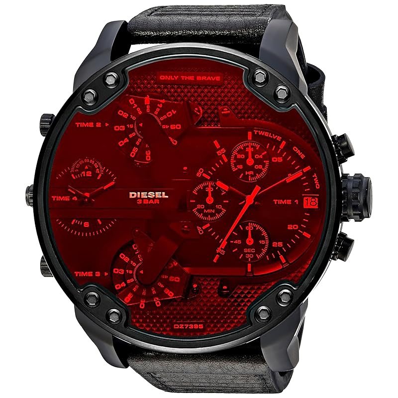 Часы Diesel мужские Mr Daddy 2.0 Quartz из нержавеющей стали и кожи, повседневные, цветные: (модель: Дз7402) один размер черный
Часы Diesel мужские Mr Daddy 2.0 Quartz из нержавеющей стали и кожи, повседневные, цветные: (модель: Дз7402) один размер черный