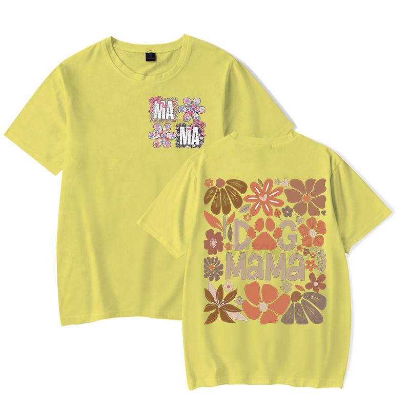 Dog Mama Fashion Casual T-shirts Funny Gift for Dog Owner Short Sleeve Tee Floral Boho Vintage T-Shirt Design Women s Clothing 4XL
Dog Mama Fashion Casual T-shirts Funny Gift for Dog Owner Short Sleeve Tee Floral Boho Vintage T-Shirt Design Women s Clothing 4XL