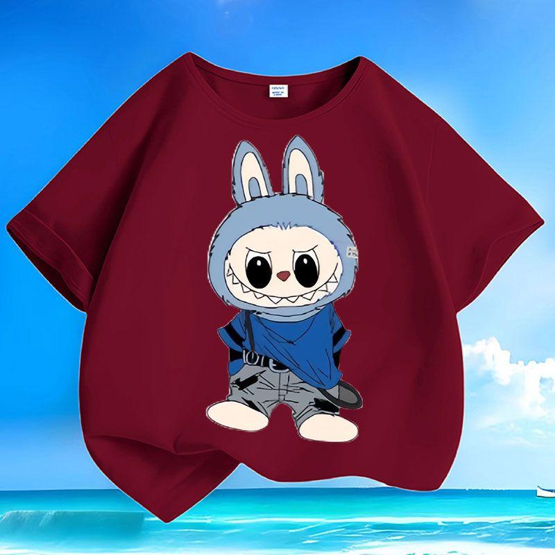 Children s Pure Cotton Fashionable T-shirt, Summer Loose Short-sleeved Top for Boys and Girls 160
Children s Pure Cotton Fashionable T-shirt, Summer Loose Short-sleeved Top for Boys and Girls 160