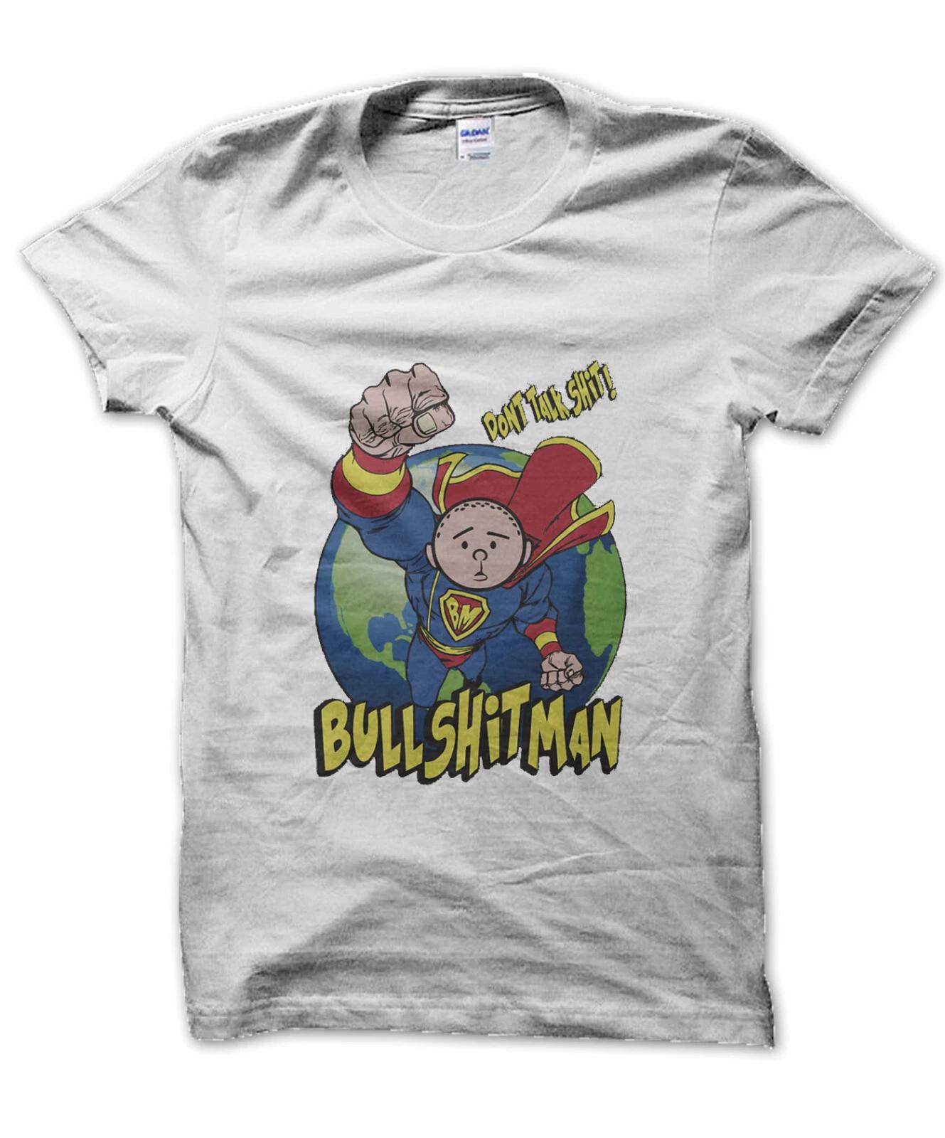 Bullshitman Don t Talk Sh t tshirt funny statement joke Karl Pilkington tee top 4XL
Bullshitman Don t Talk Sh t tshirt funny statement joke Karl Pilkington tee top 4XL