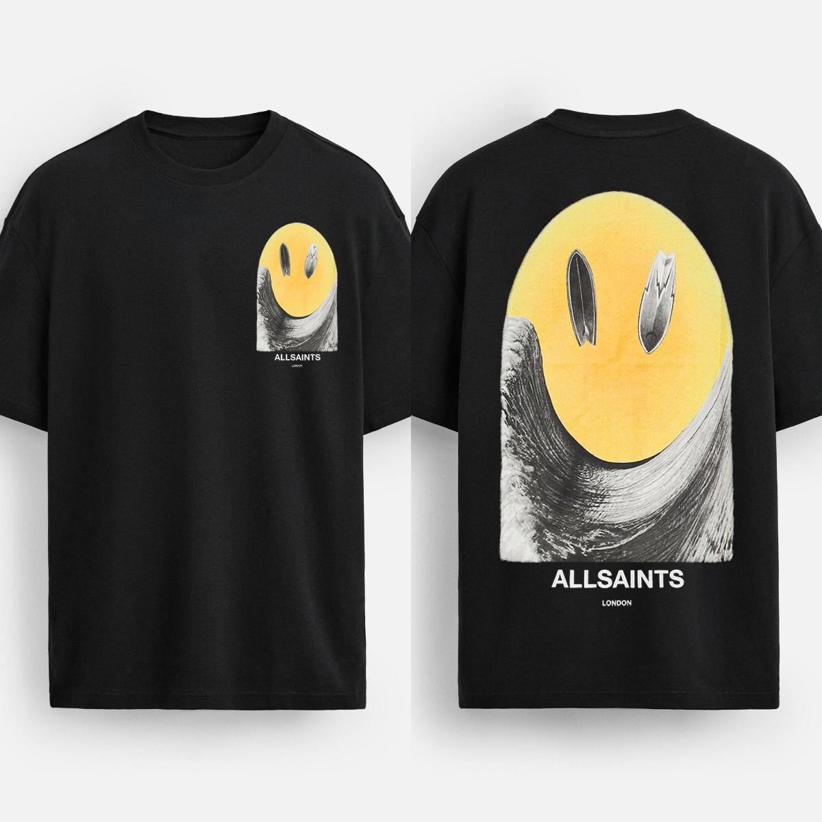 ALLSAINTS PARTY Printed T-shirt Men Women Cotton Oversized Short Sleeves Street Hip Hop Harajuku Fashion Male Clothing Tee Shirt M
ALLSAINTS PARTY Printed T-shirt Men Women Cotton Oversized Short Sleeves Street Hip Hop Harajuku Fashion Male Clothing Tee Shirt M