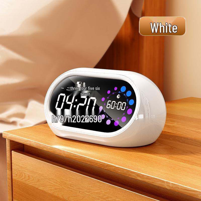 Smart Alarm Clock with Large Display, Visual Timer, Loud Volume, Long Battery Life, and Mini USB Connectivity. Universal Size
Smart Alarm Clock with Large Display, Visual Timer, Loud Volume, Long Battery Life, and Mini USB Connectivity. Universal Size