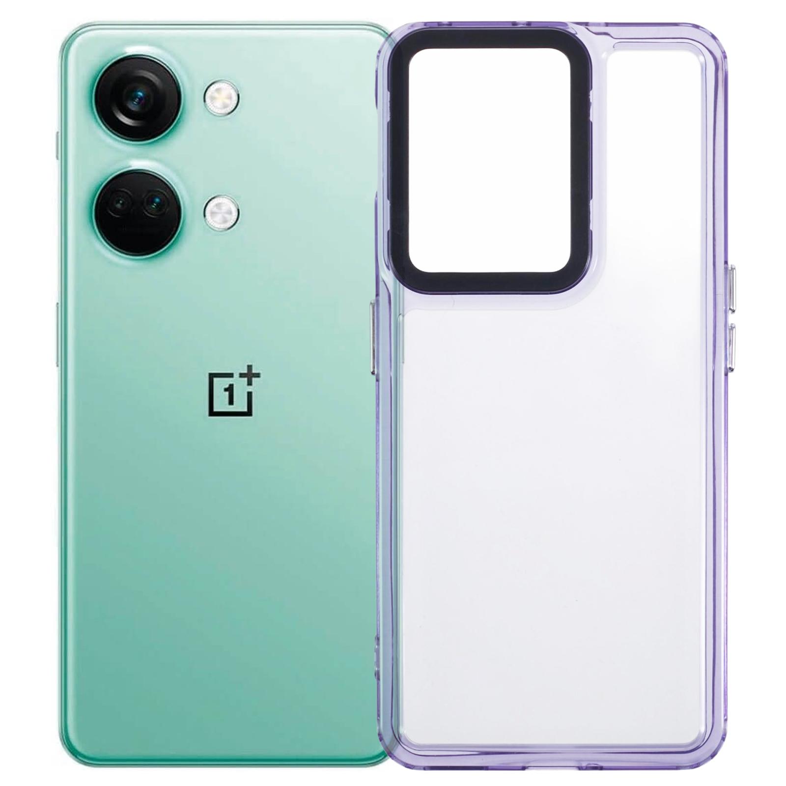For OnePlus Nord 3 5G Clear Phone Case PC+TPU Hybrid Back Cover Transparent Purple
For OnePlus Nord 3 5G Clear Phone Case PC+TPU Hybrid Back Cover Transparent Purple