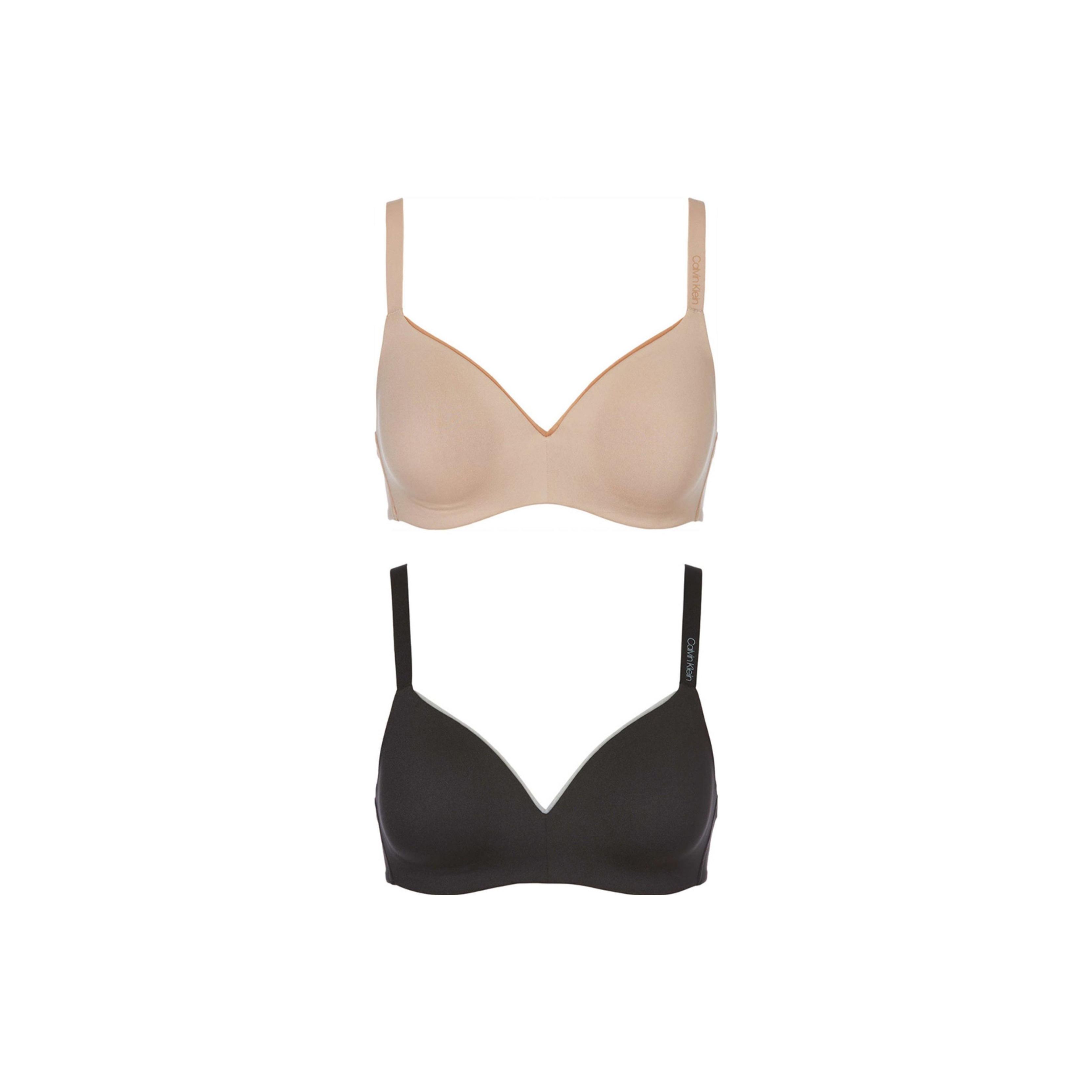 Calvin Klein Breathable Wireless Seamless Bra 2-Pack Women underwear Black COS1375938 L
Calvin Klein Breathable Wireless Seamless Bra 2-Pack Women underwear Black COS1375938 L