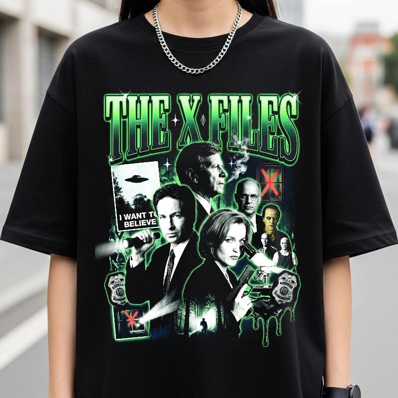 Футболка XFiles Правда где-то там Унисекс Футболка Летняя Новая Стиль Y2K Харадзюку Ретро Повседневная Футболка S
Футболка XFiles Правда где-то там Унисекс Футболка Летняя Новая Стиль Y2K Харадзюку Ретро Повседневная Футболка S