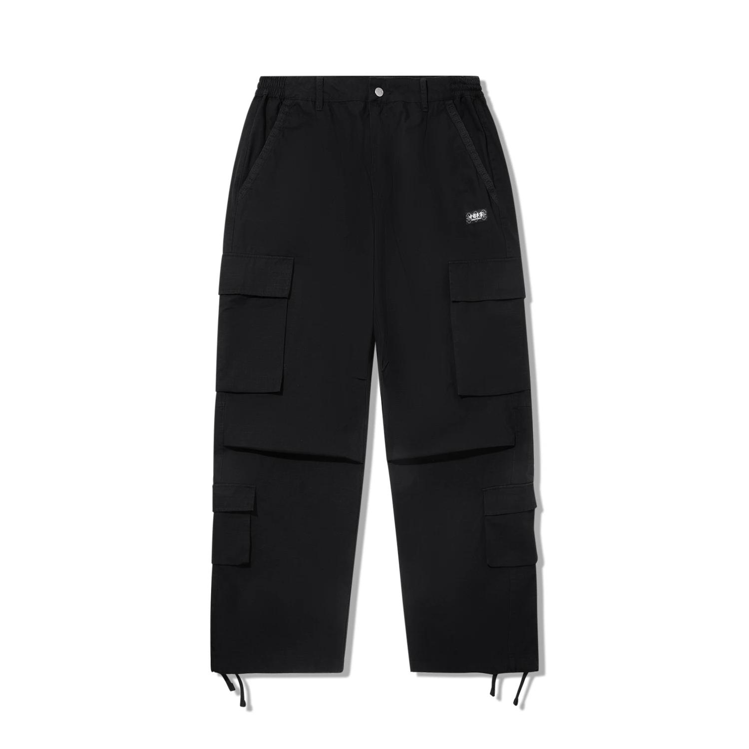 Li Ning Однотонные Дышащие Универсальные Свободные Повседневные Брюки Мужские низы Черный AKXV311-1 M
Li Ning Однотонные Дышащие Универсальные Свободные Повседневные Брюки Мужские низы Черный AKXV311-1 M