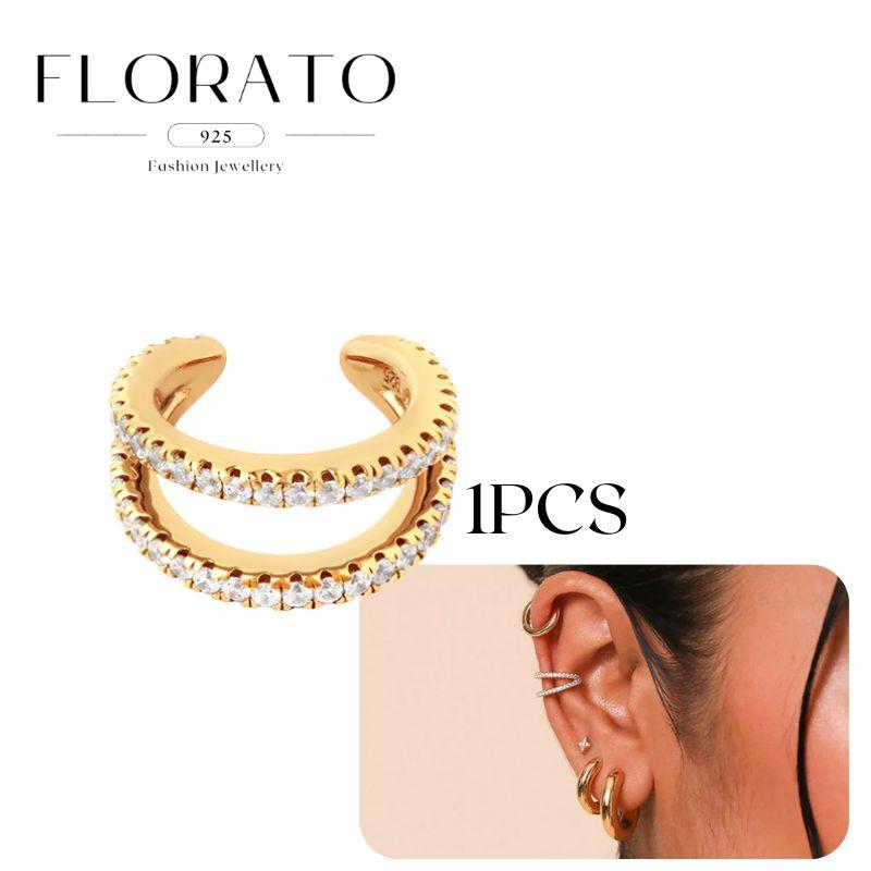 Plated 24K Gold/925 Silver Crystal Zircon No Ear Piercing Ear Clips Minimalist CZ Ear Clips Popular Fashion Jewelry For Women бірюзовий
Plated 24K Gold/925 Silver Crystal Zircon No Ear Piercing Ear Clips Minimalist CZ Ear Clips Popular Fashion Jewelry For Women бірюзовий