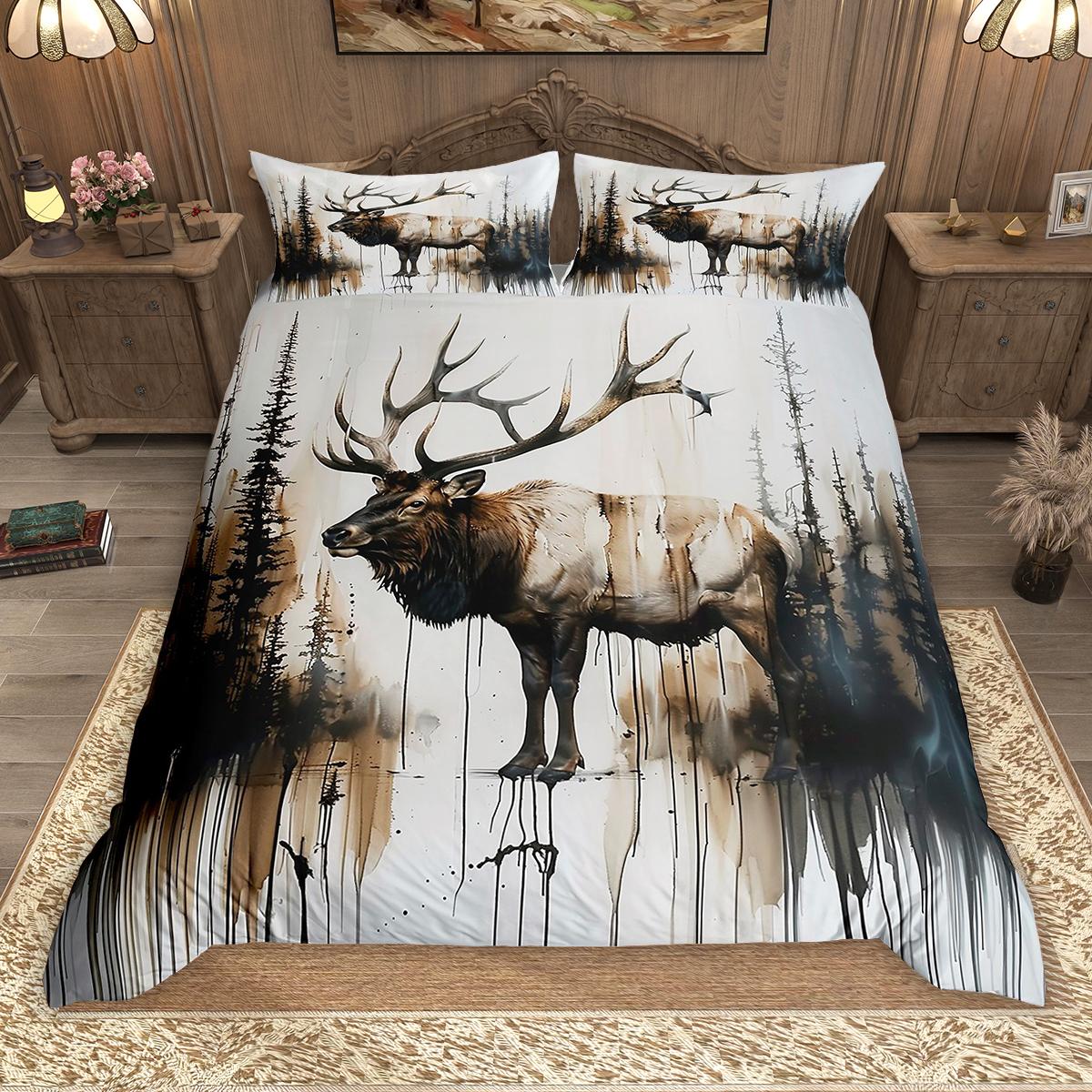 Comforter Homewish Safari Deer Bear 2Pcs/3Pcs Woodland Jungle Animal Wildlife Bedding Set Rustic Farmhouse Bed Set Comforter (quilt)-EU Single(135*200cm)3pcs
Comforter Homewish Safari Deer Bear 2Pcs/3Pcs Woodland Jungle Animal Wildlife Bedding Set Rustic Farmhouse Bed Set Comforter (quilt)-EU Single(135*200cm)3pcs