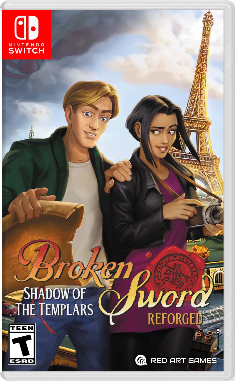 Broken Sword Shadow of the Reforged North Switch - Тамплиеры (Импорт Америка) – красный
Broken Sword Shadow of the Reforged North Switch - Тамплиеры (Импорт Америка) – красный